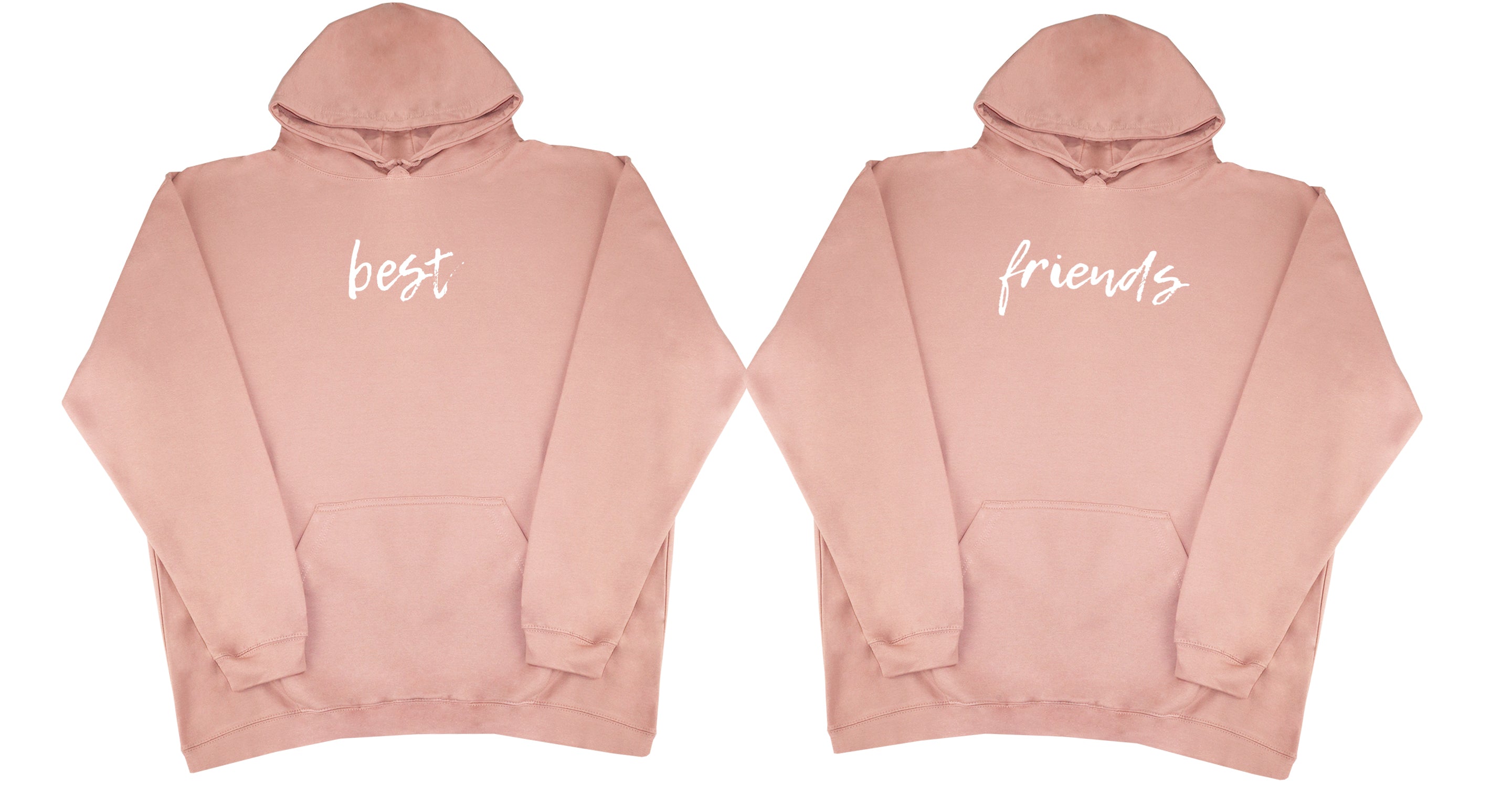 Best Friends Matching Set - Oversized Comfy Original Hoods