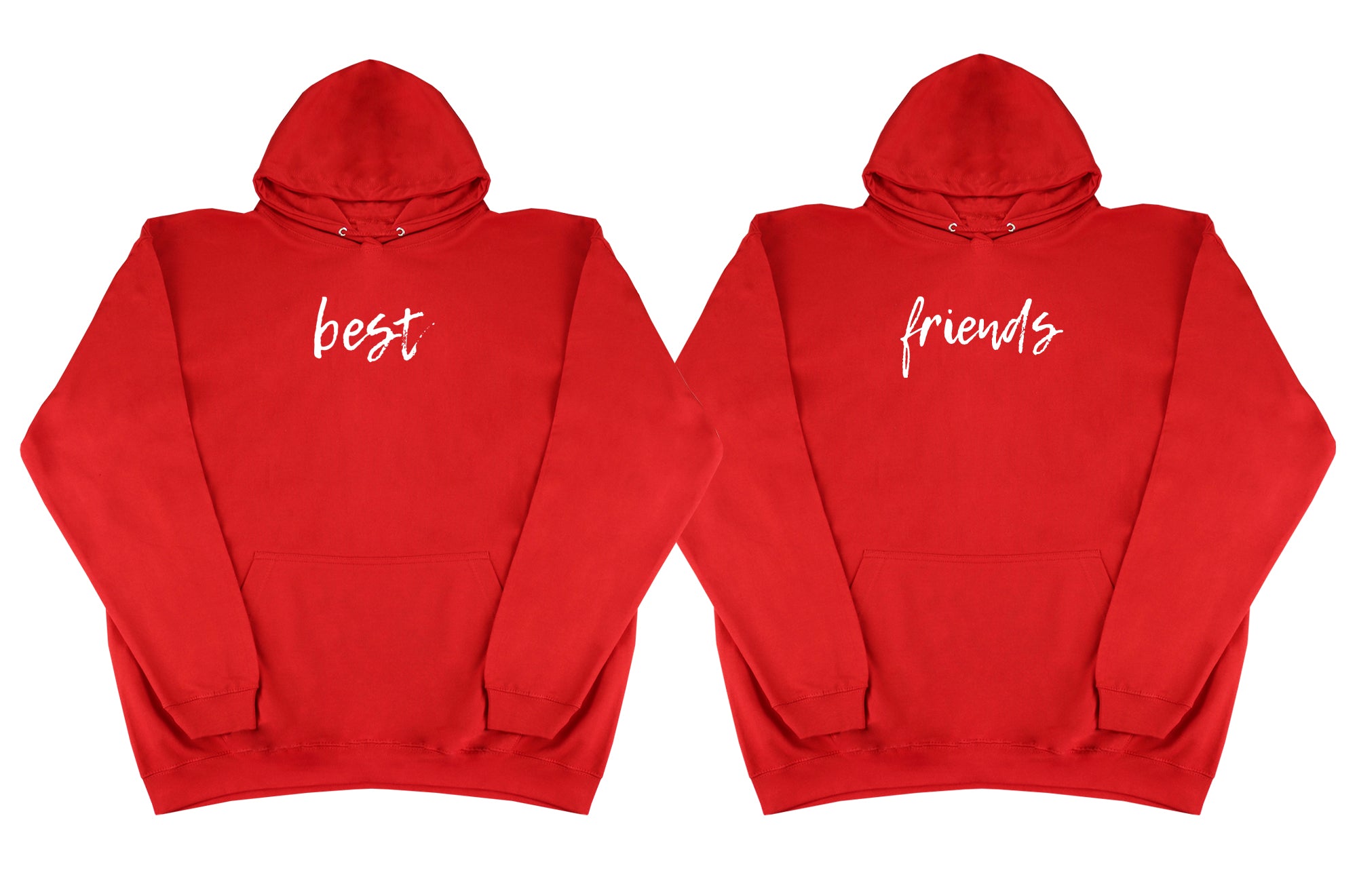 Best Friends Matching Set - Oversized Comfy Original Hoods