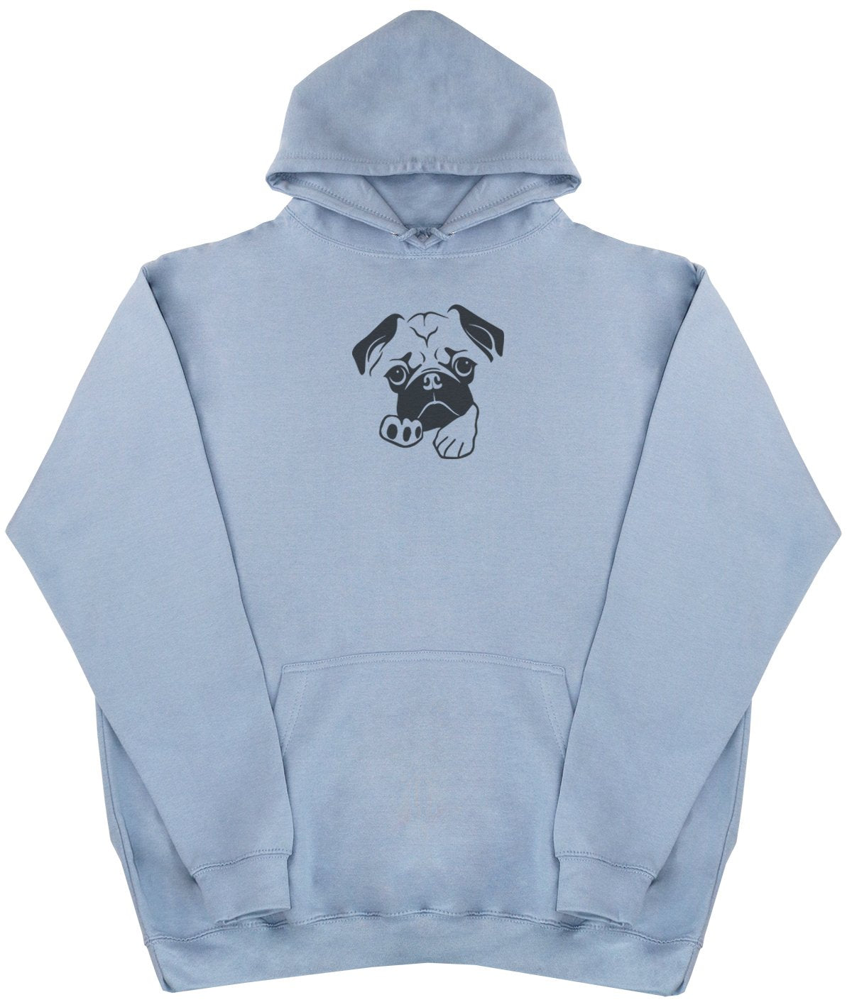 Pug - New Style - Huge Size - Oversized Comfy Hoody