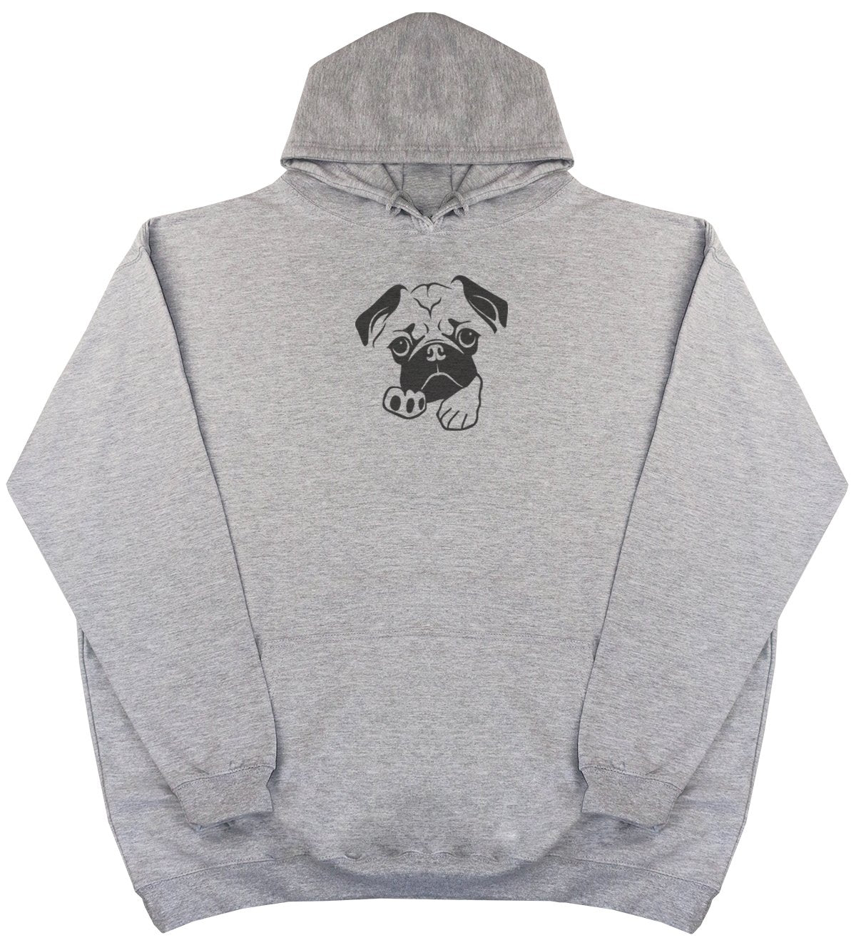 Pug - New Style - Huge Size - Oversized Comfy Hoody