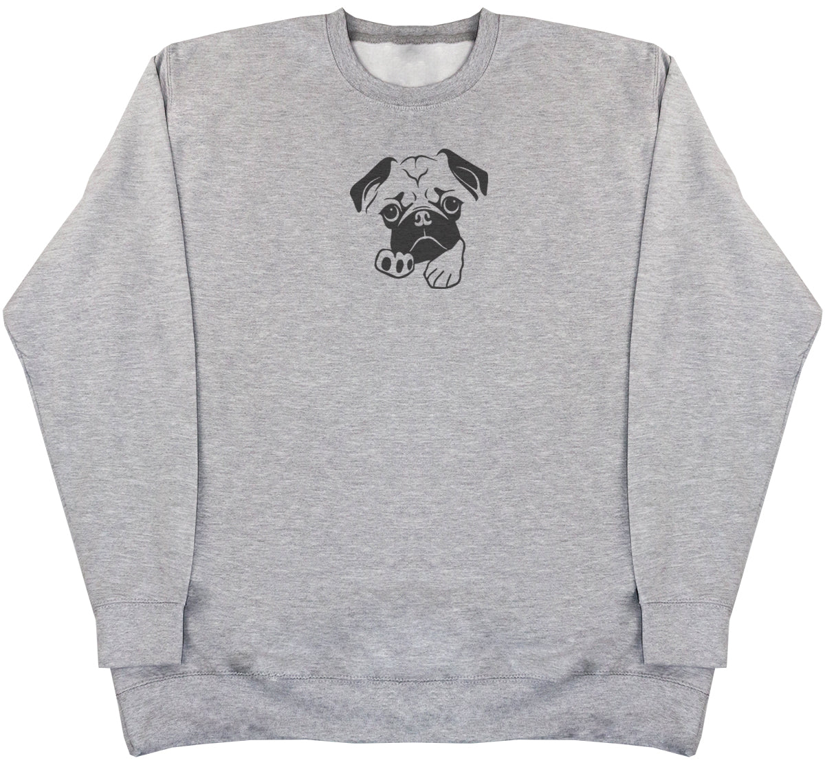 Pug - Kids Oversized Comfy Sweater