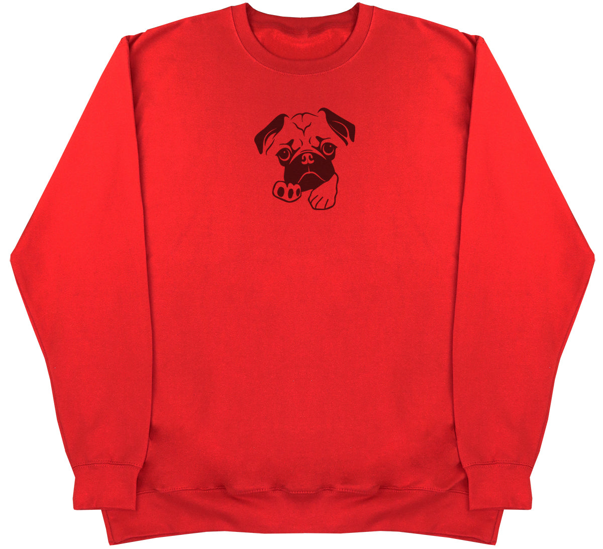 Pug - Kids Oversized Comfy Sweater