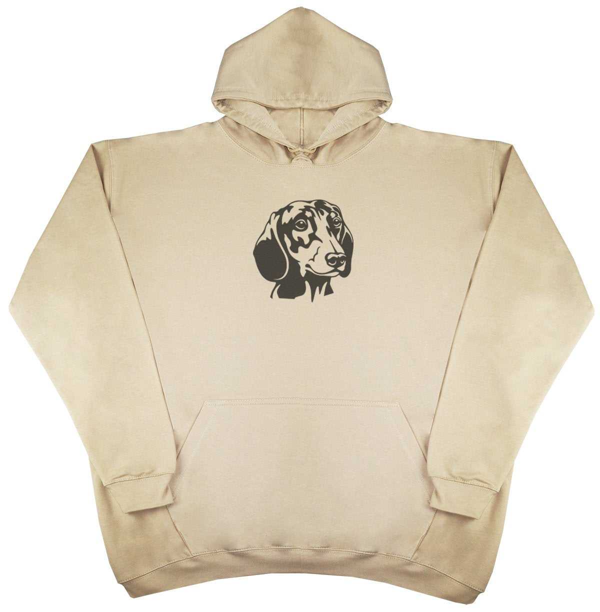 Dachshund - New Style - Huge Size - Oversized Comfy Hoody