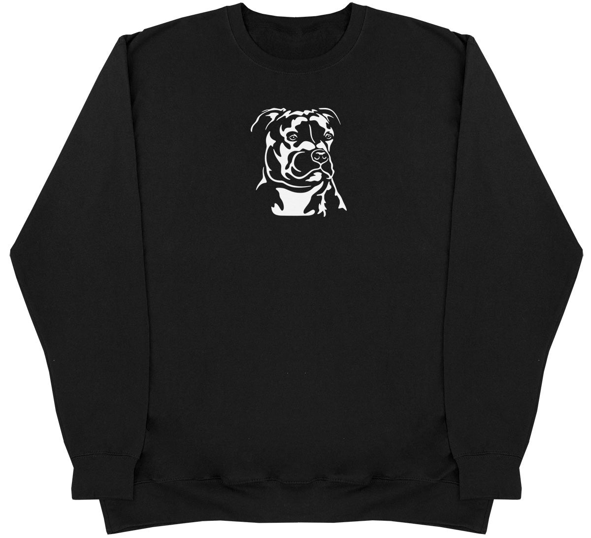 Staffordshire Bull Terrier - Kids Oversized Comfy Sweater