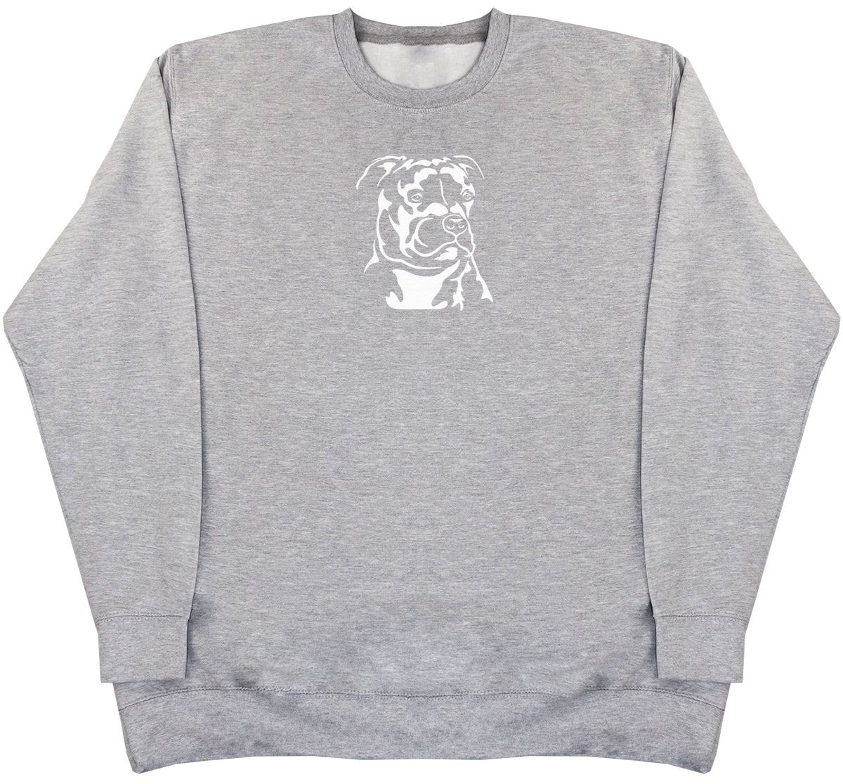 Staffordshire Bull Terrier - Huge Oversized Comfy Original Sweater