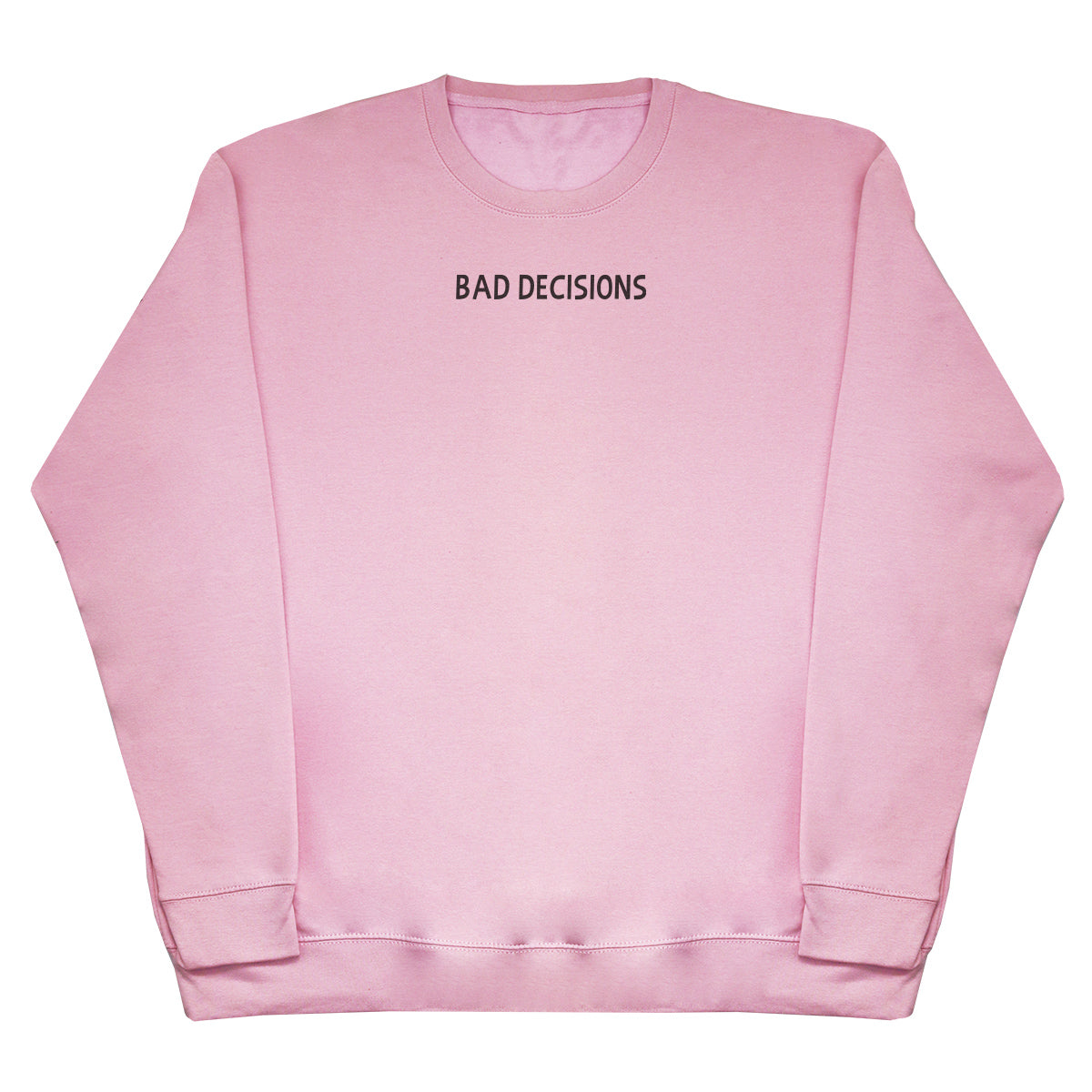 Bad Decisions - Kids Oversized Comfy Sweater