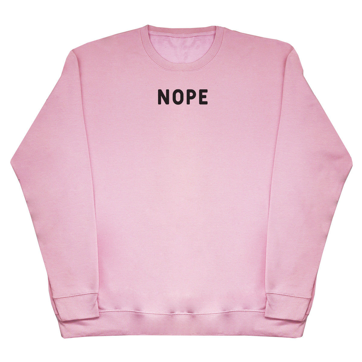 Nope - Kids Oversized Comfy Sweater