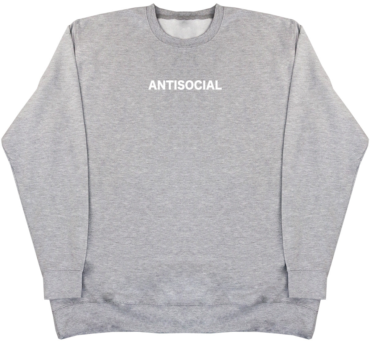 Antisocial - Kids Oversized Comfy Sweater