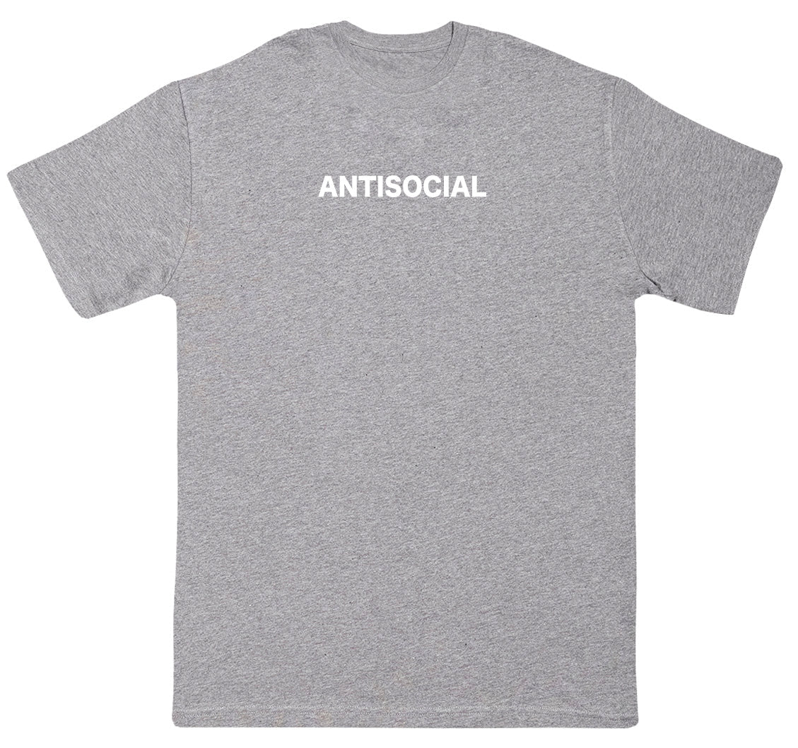 Antisocial - Kids Oversized Comfy T-Shirt