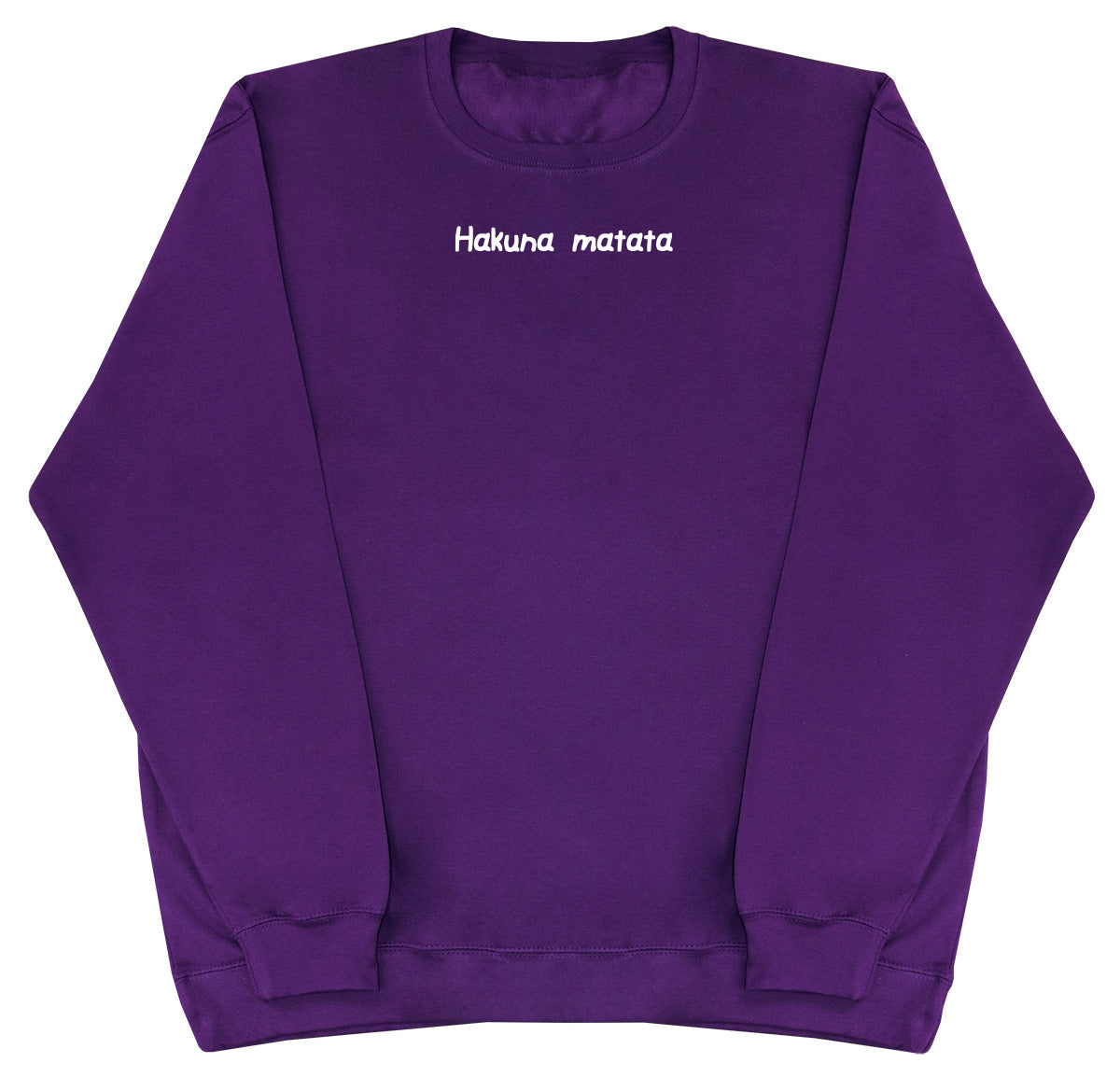 Hakuna Matata - Kids Oversized Comfy Sweater