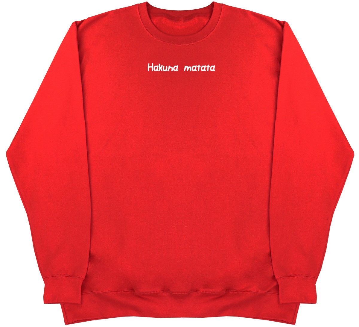 Hakuna Matata - Kids Oversized Comfy Sweater