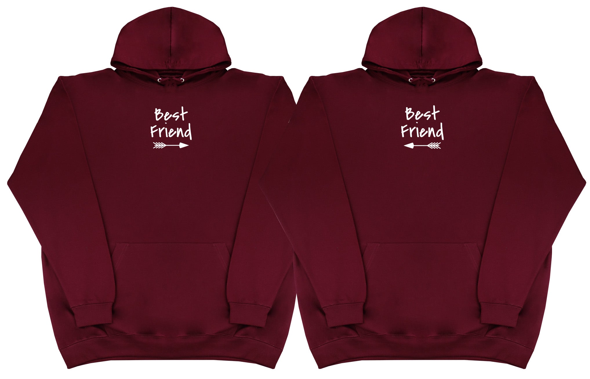 Best Friend Arrows Matching Set - Huge Oversized Comfy Original Hoody