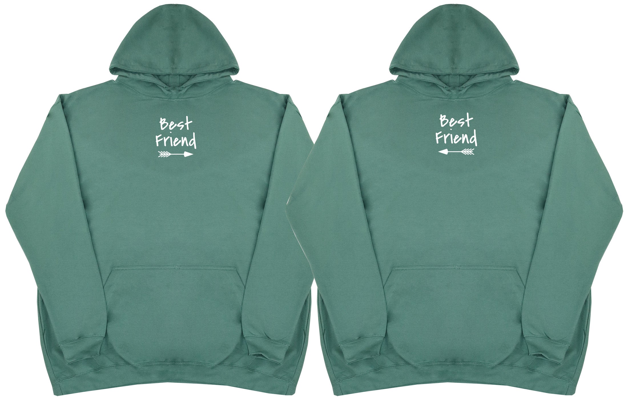 Best Friend Arrows Matching Set - Huge Oversized Comfy Original Hoody