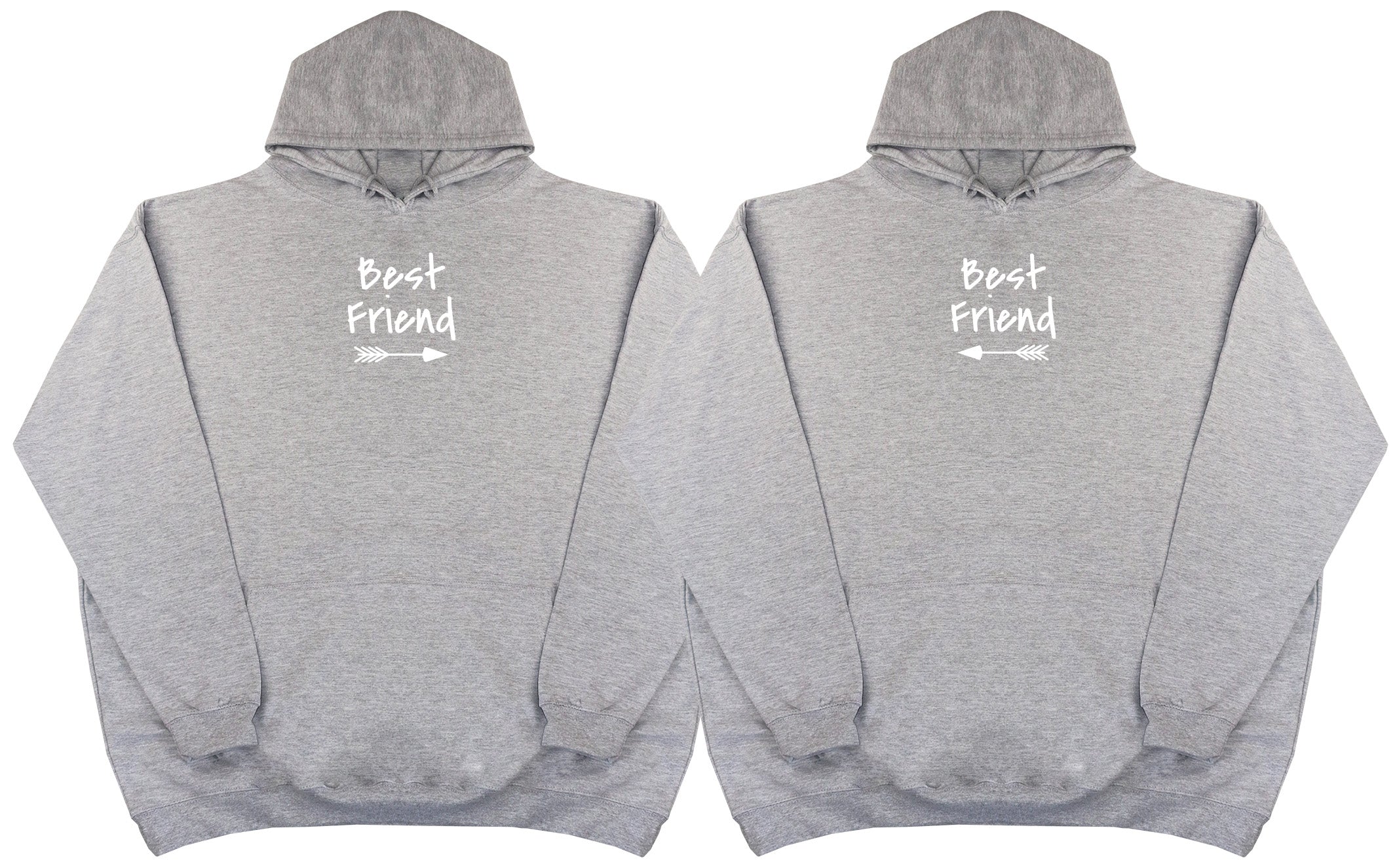 Best Friend Arrows Matching Set - Huge Oversized Comfy Original Hoody