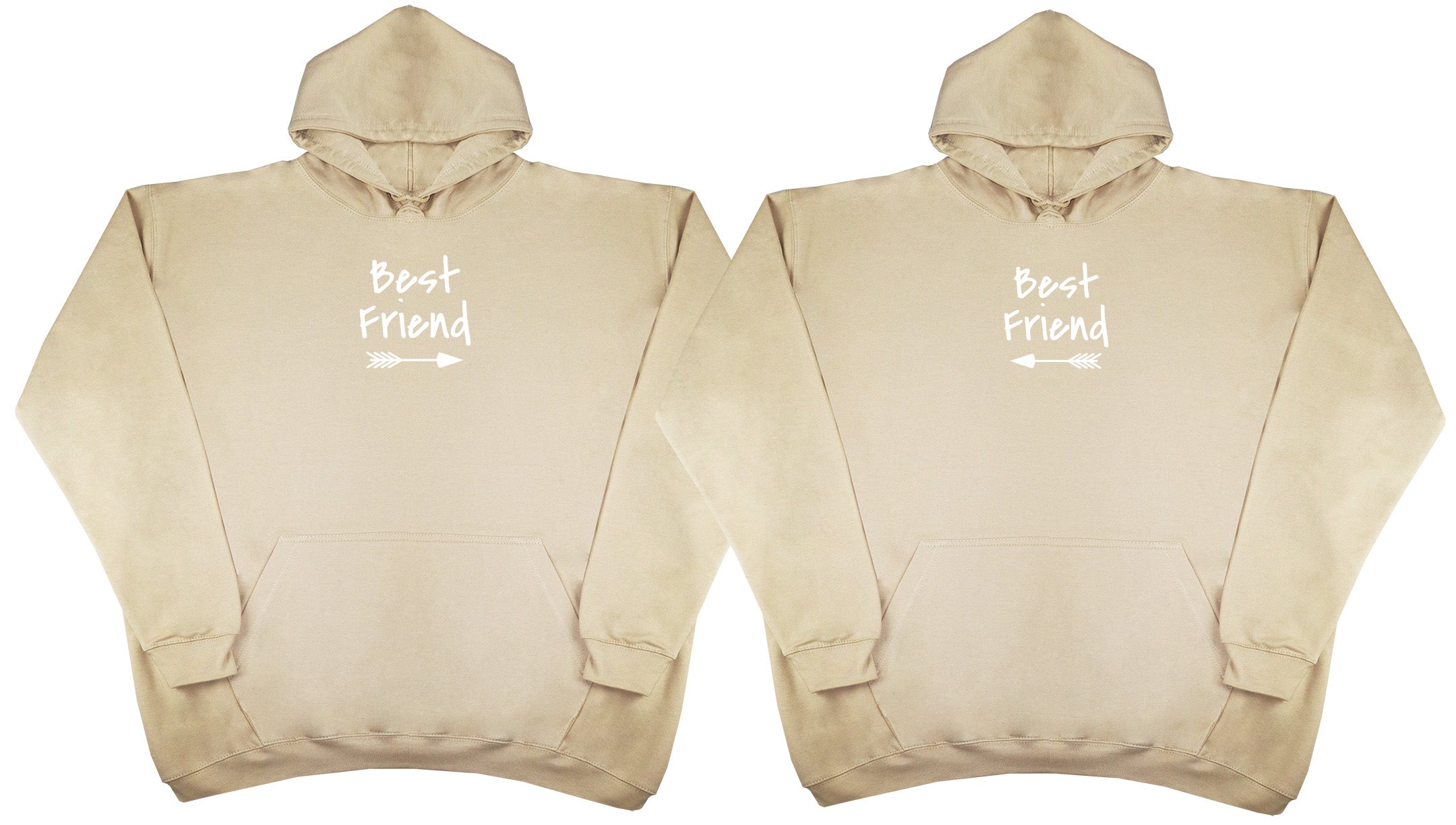 Best Friend Arrows Matching Set - Huge Oversized Comfy Original Hoody