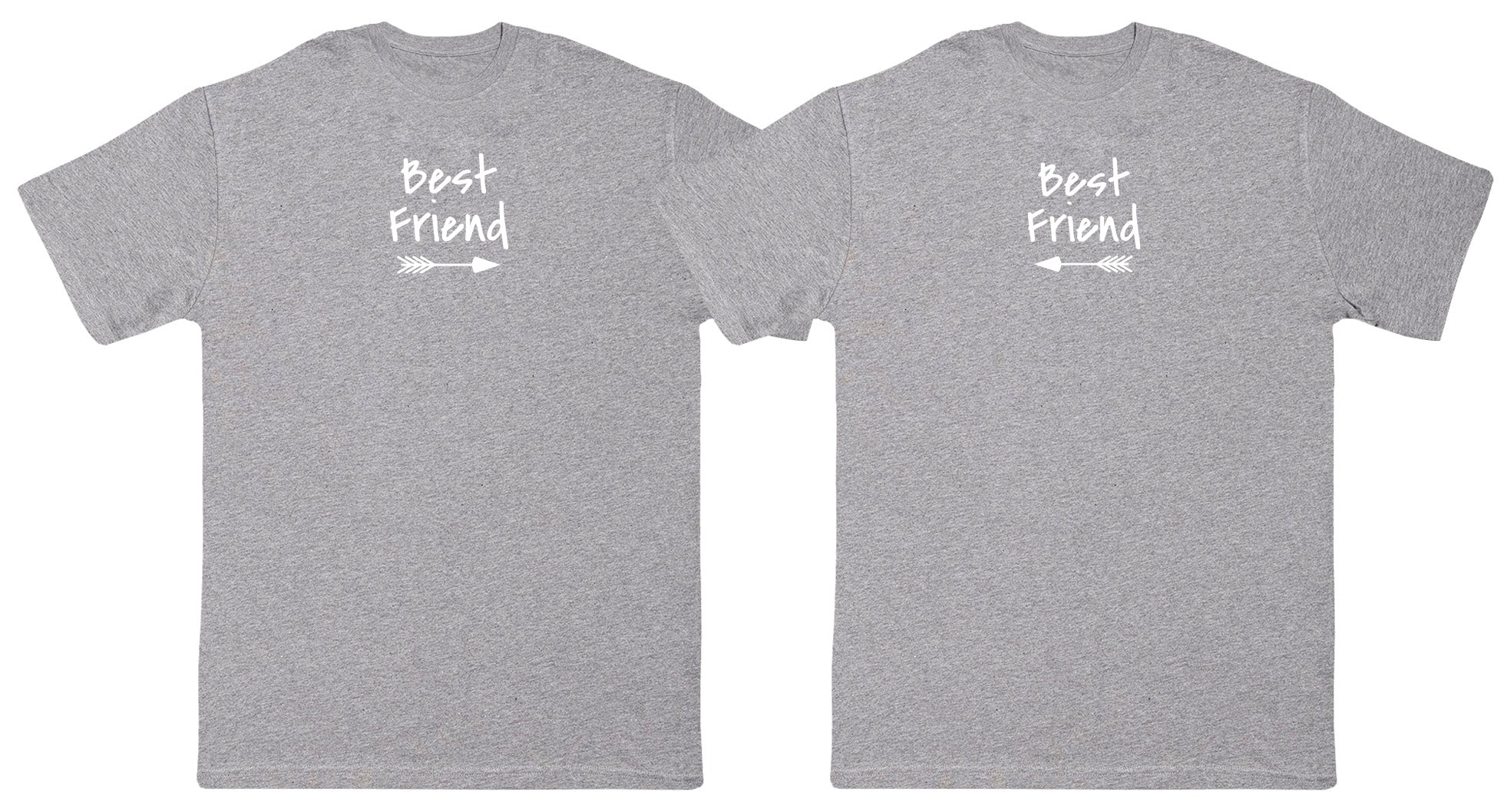 Best Friend Arrows Matching Set - Huge Oversized Comfy Original T-Shirts