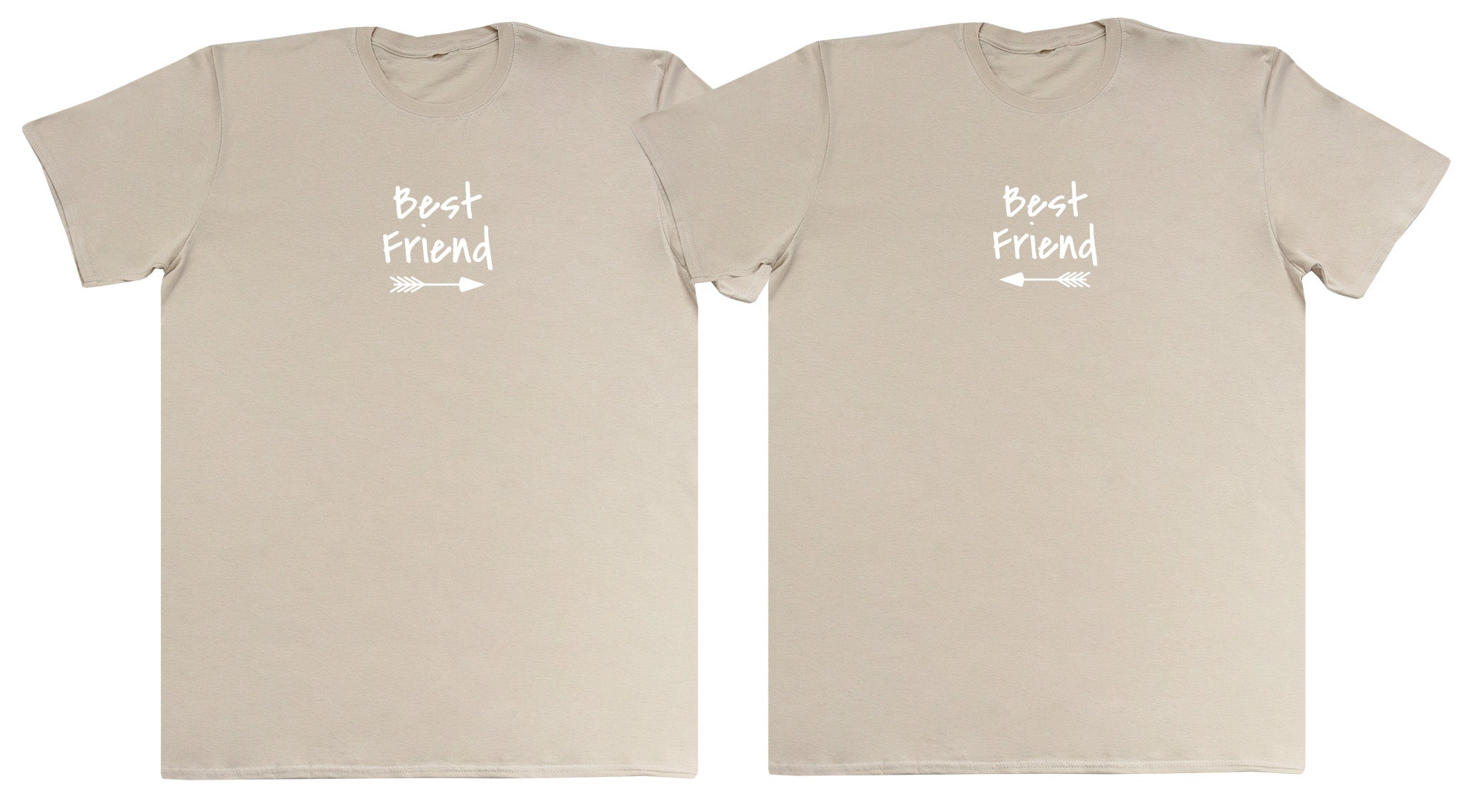 Best Friend Arrows Matching Set - New Style Huge Comfy T-Shirts