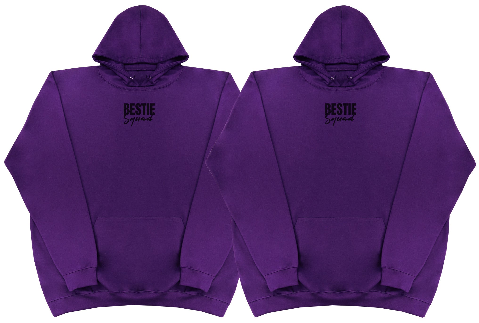 Bestie Squad Matching Set - Huge Oversized Comfy Original Hoody