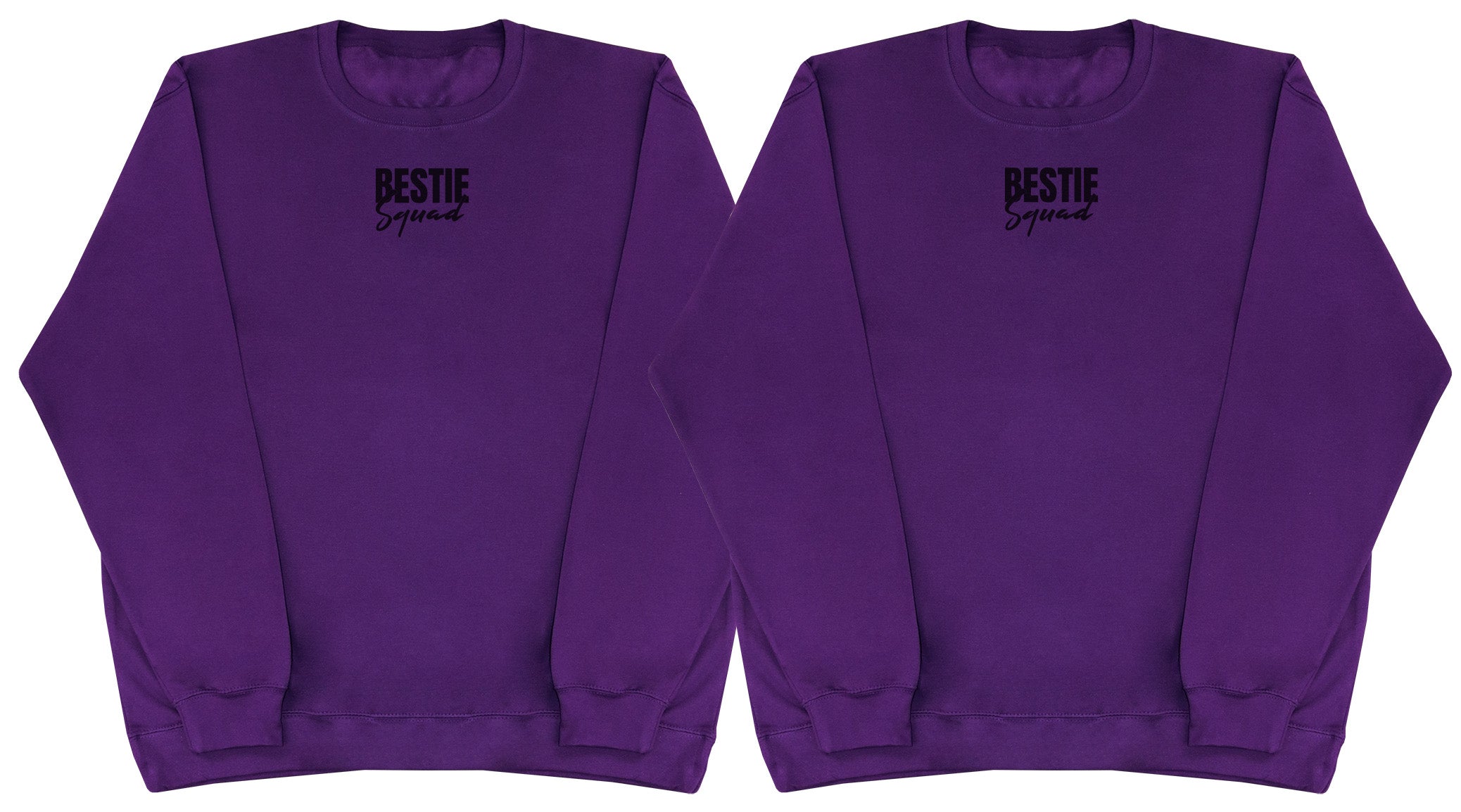 Bestie Squad Matching Set - Huge Oversized Comfy Sweater