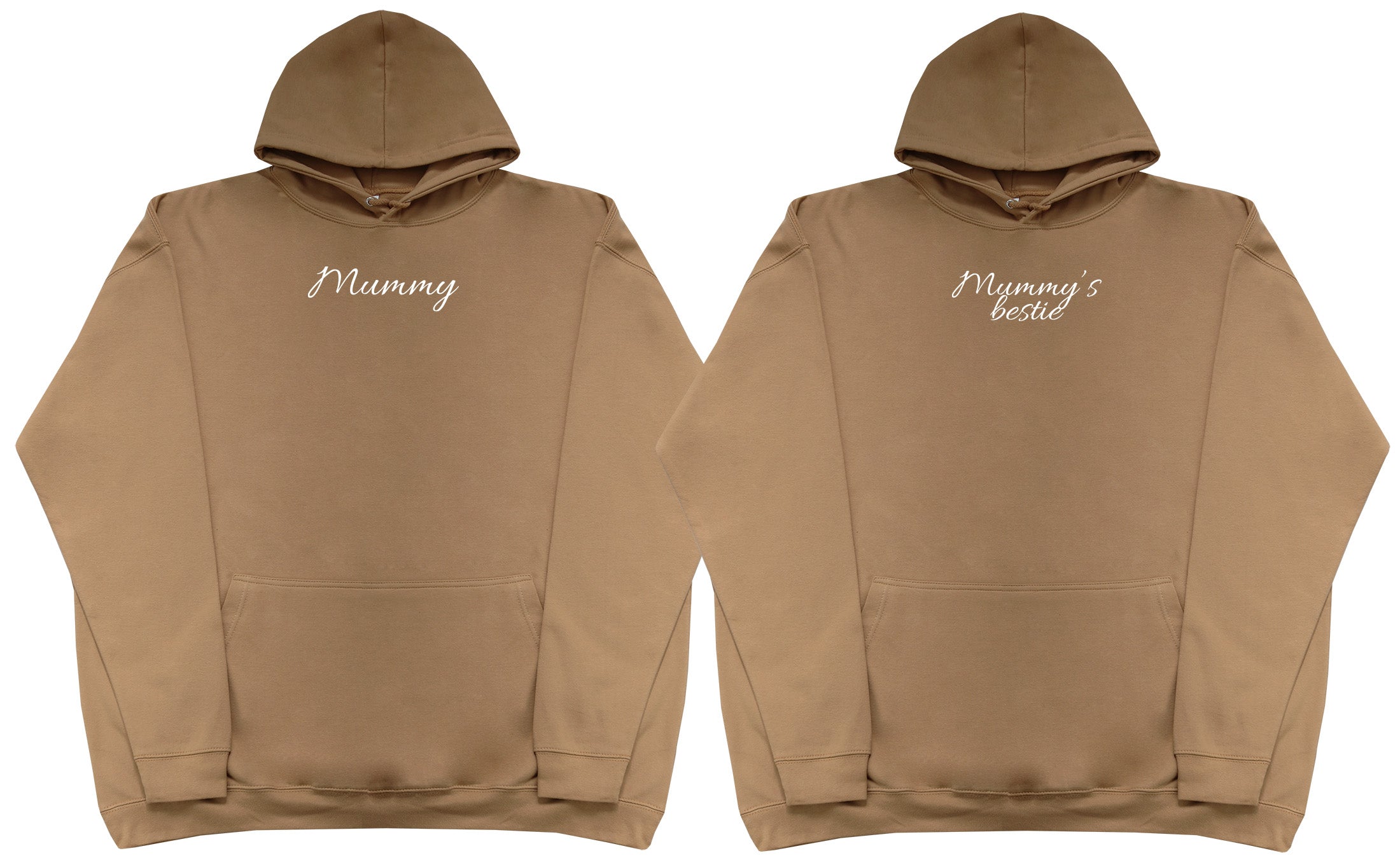 Mummy & Mummy's Bestie Matching Set - Huge Oversized Comfy Original Hoody