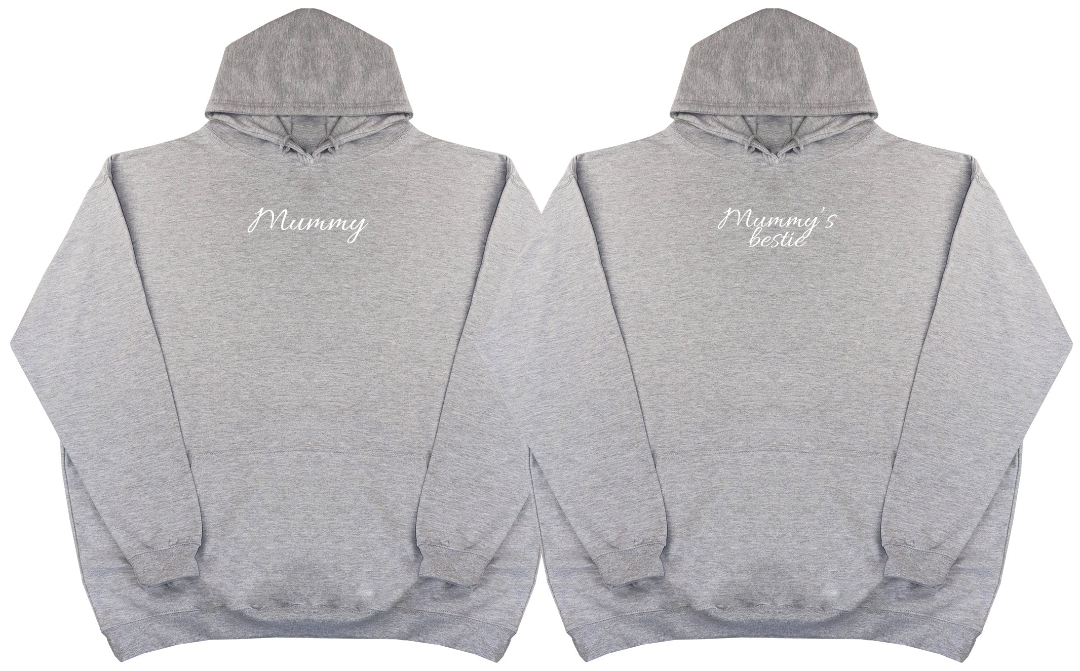 Mummy & Mummy's Bestie Matching Set - Huge Oversized Comfy Original Hoody