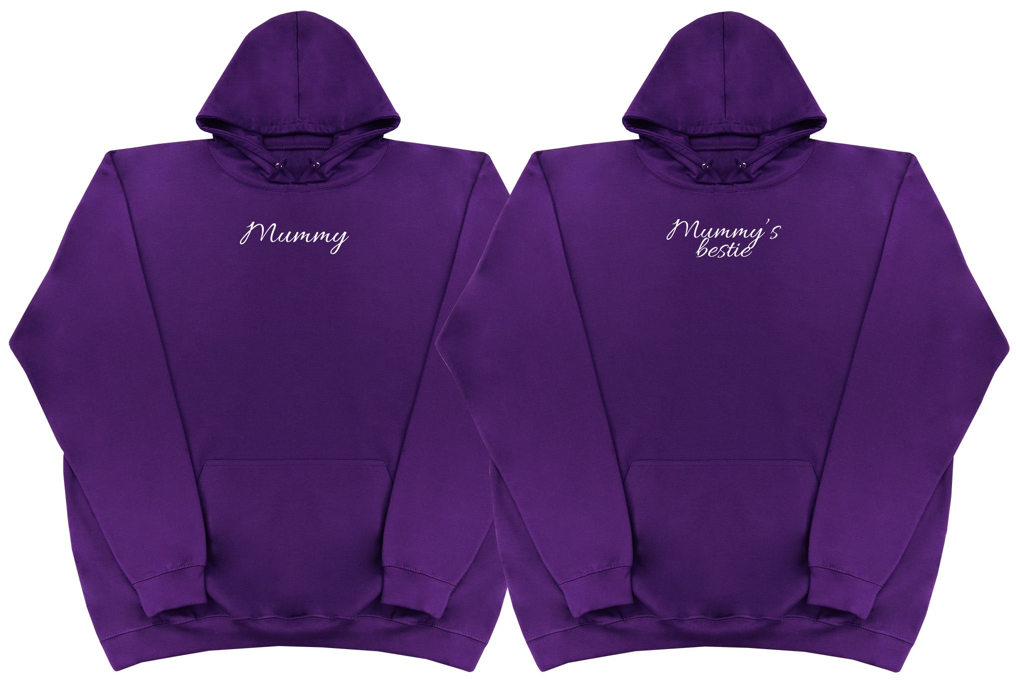 Mummy & Mummy's Bestie Matching Set - Huge Oversized Comfy Original Hoody