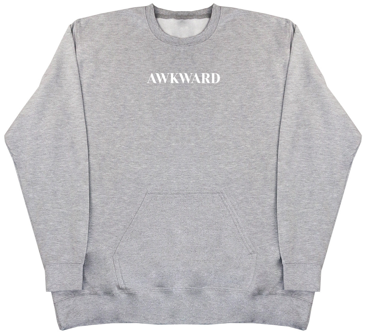 Awkward - Huge Oversized Hoodless Hoodie