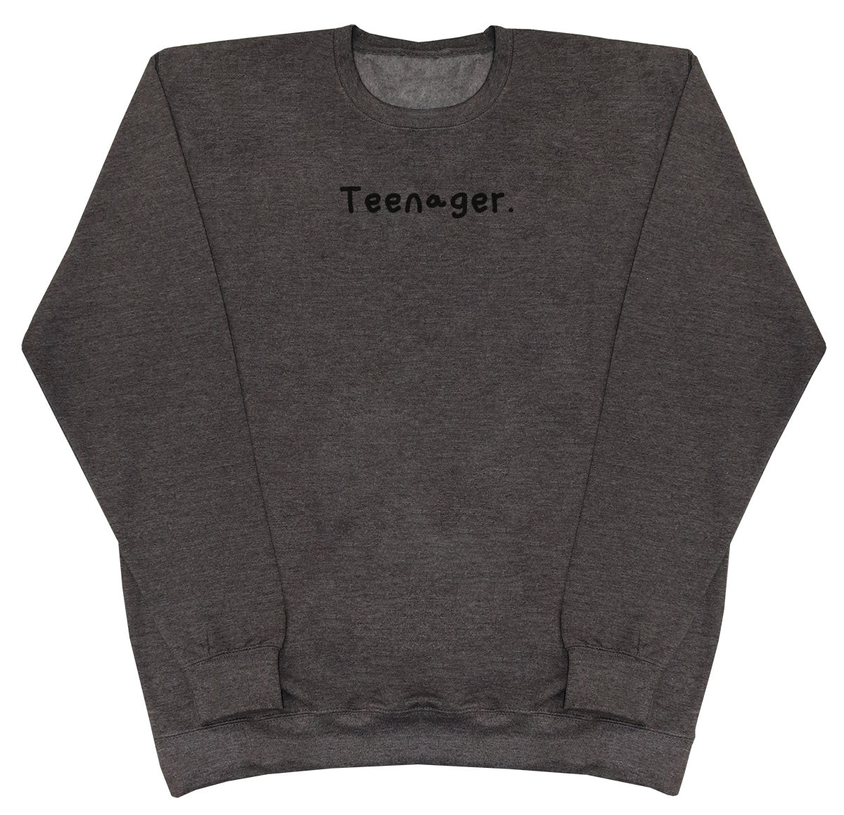 Teenager. - Kids Oversized Comfy Sweater