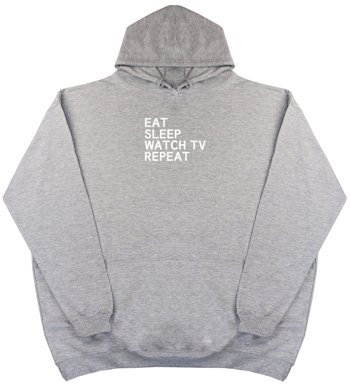 Eat Sleep Watch TV Repeat - Kids Oversized Comfy Original Hoody