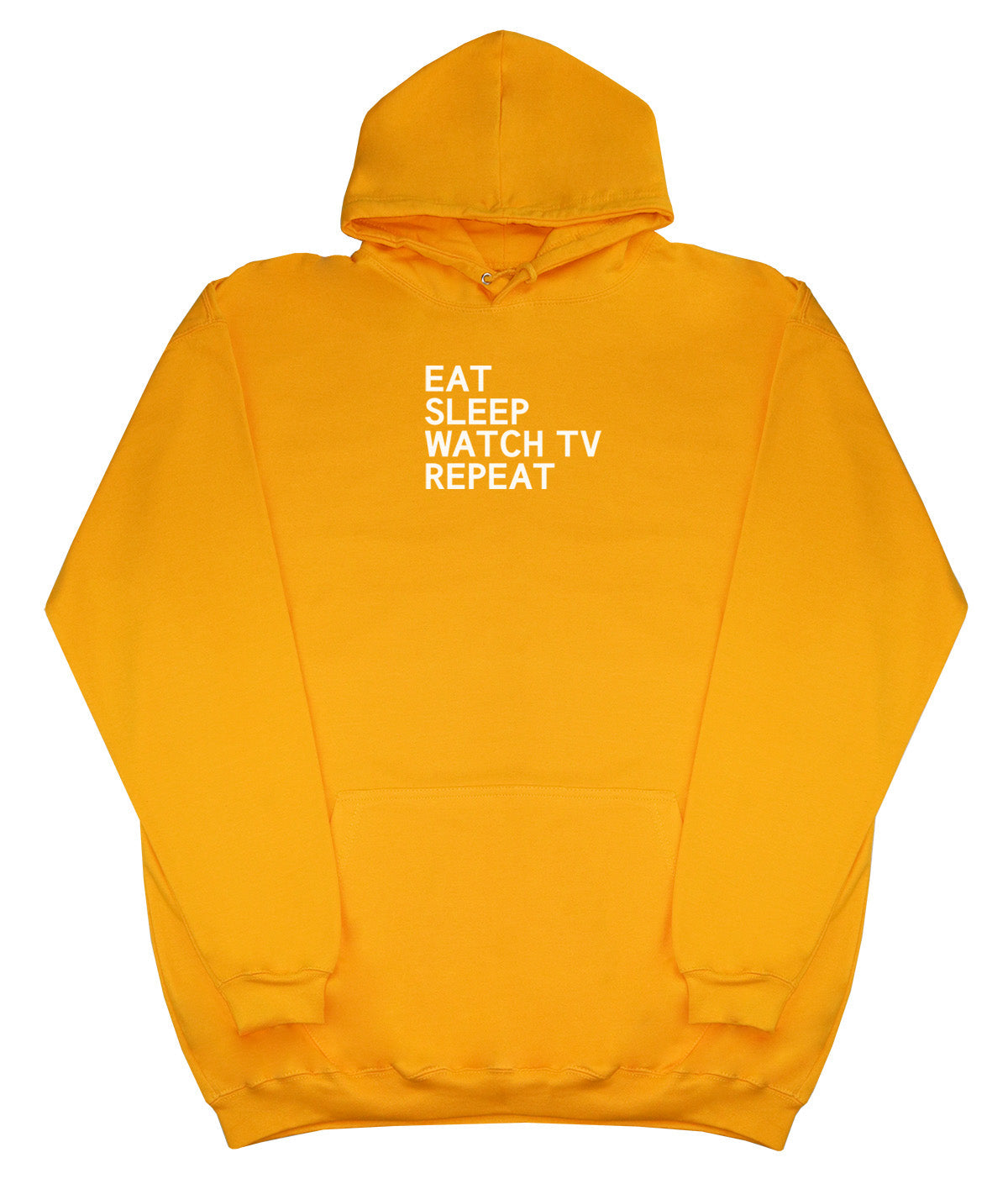 Eat Sleep Watch TV Repeat - Kids Oversized Comfy Original Hoody