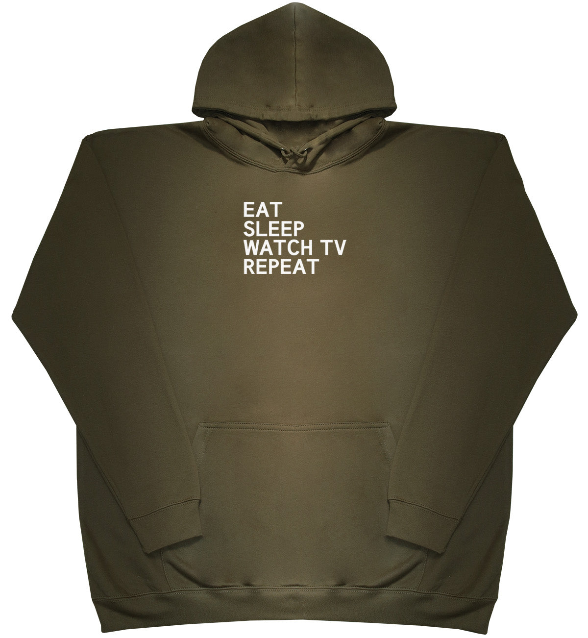 Eat Sleep Watch TV Repeat - Kids Oversized Comfy Original Hoody