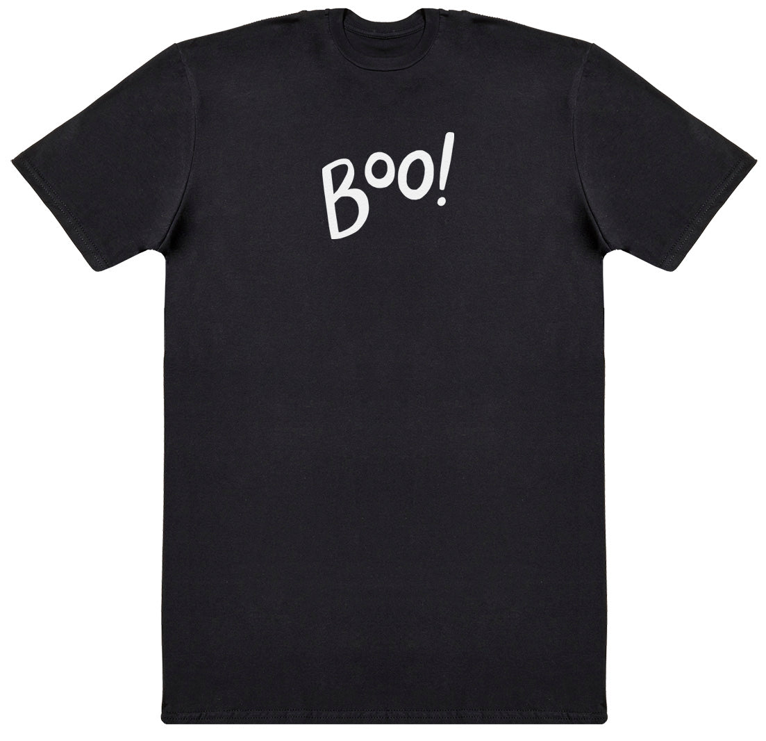 Boo! - Kids Oversized Comfy T-Shirt