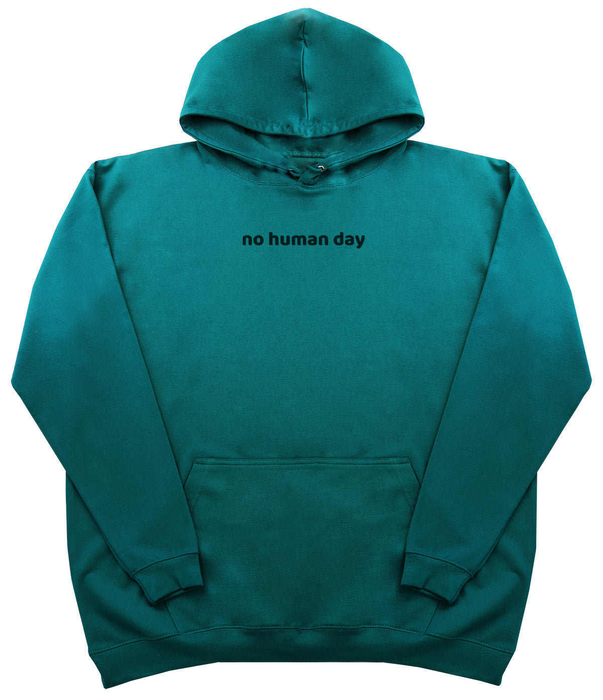 no human day - Kids Oversized Comfy Original Hoody