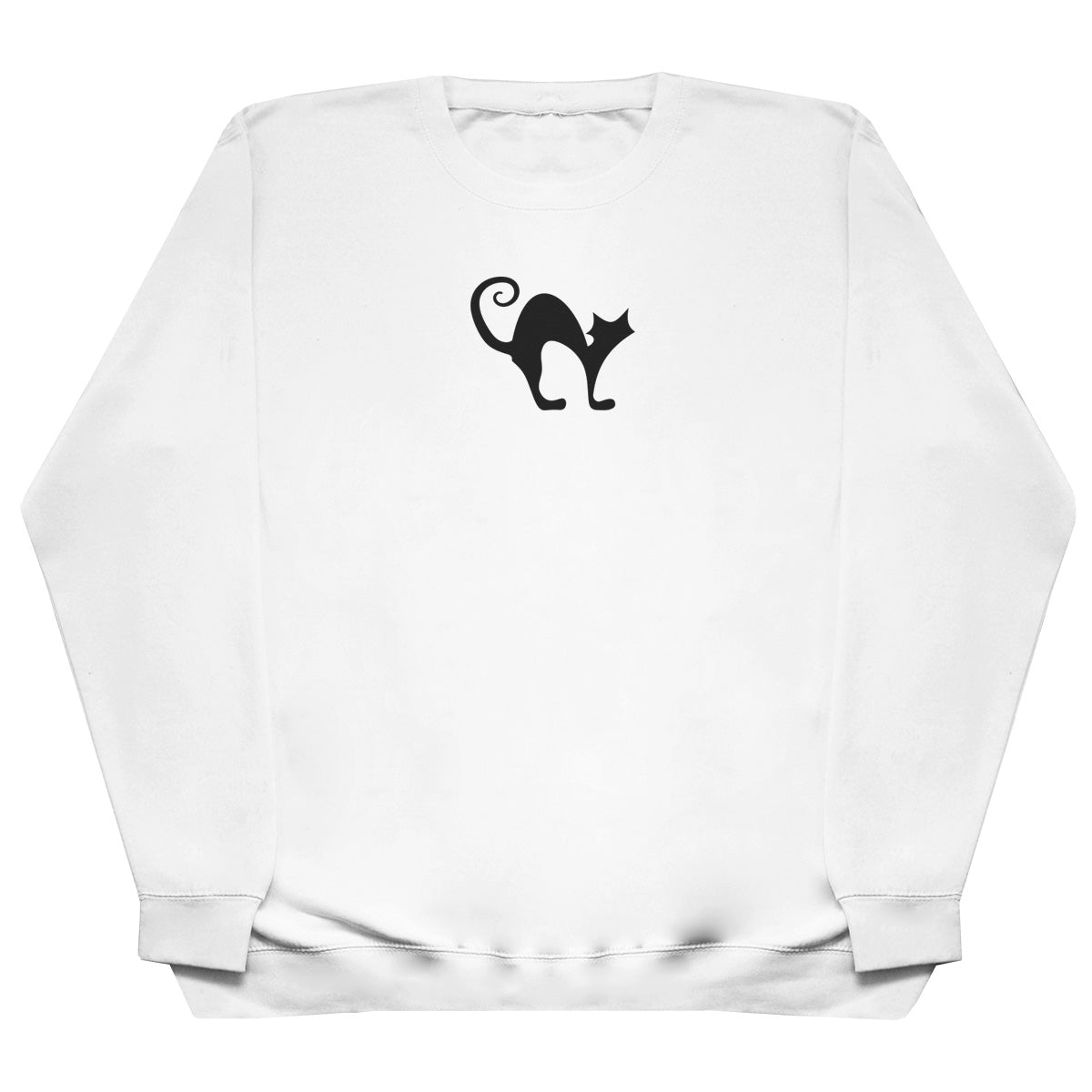 Curly Cat Tail - Kids Oversized Comfy Sweater