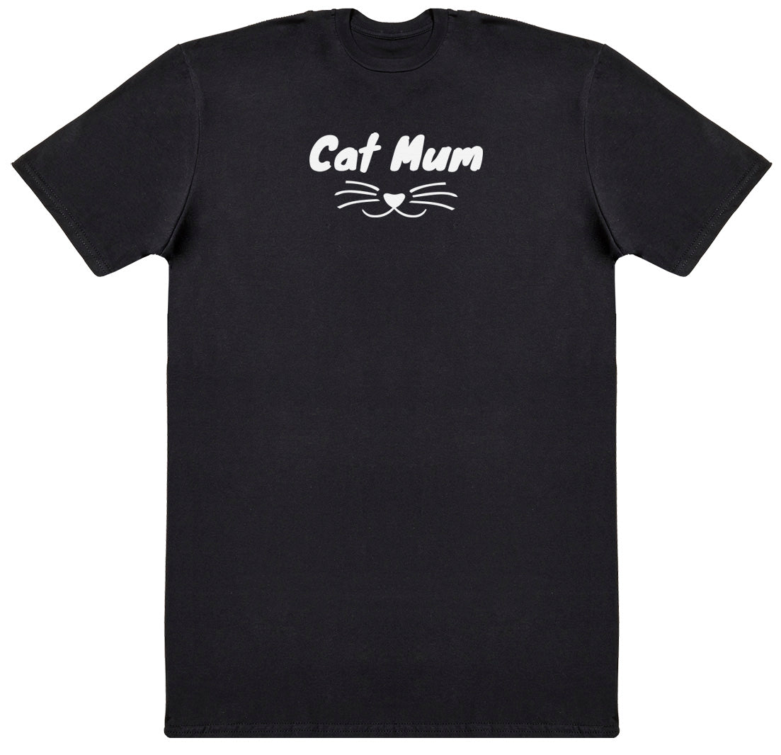 Cat Mum - Huge Oversized Comfy Original T-Shirt