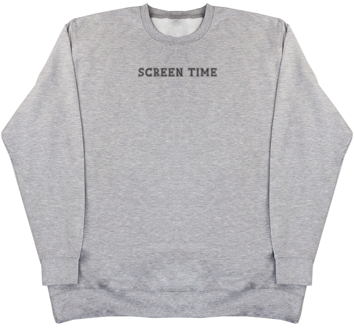 Screen Time - Kids Oversized Comfy Sweater