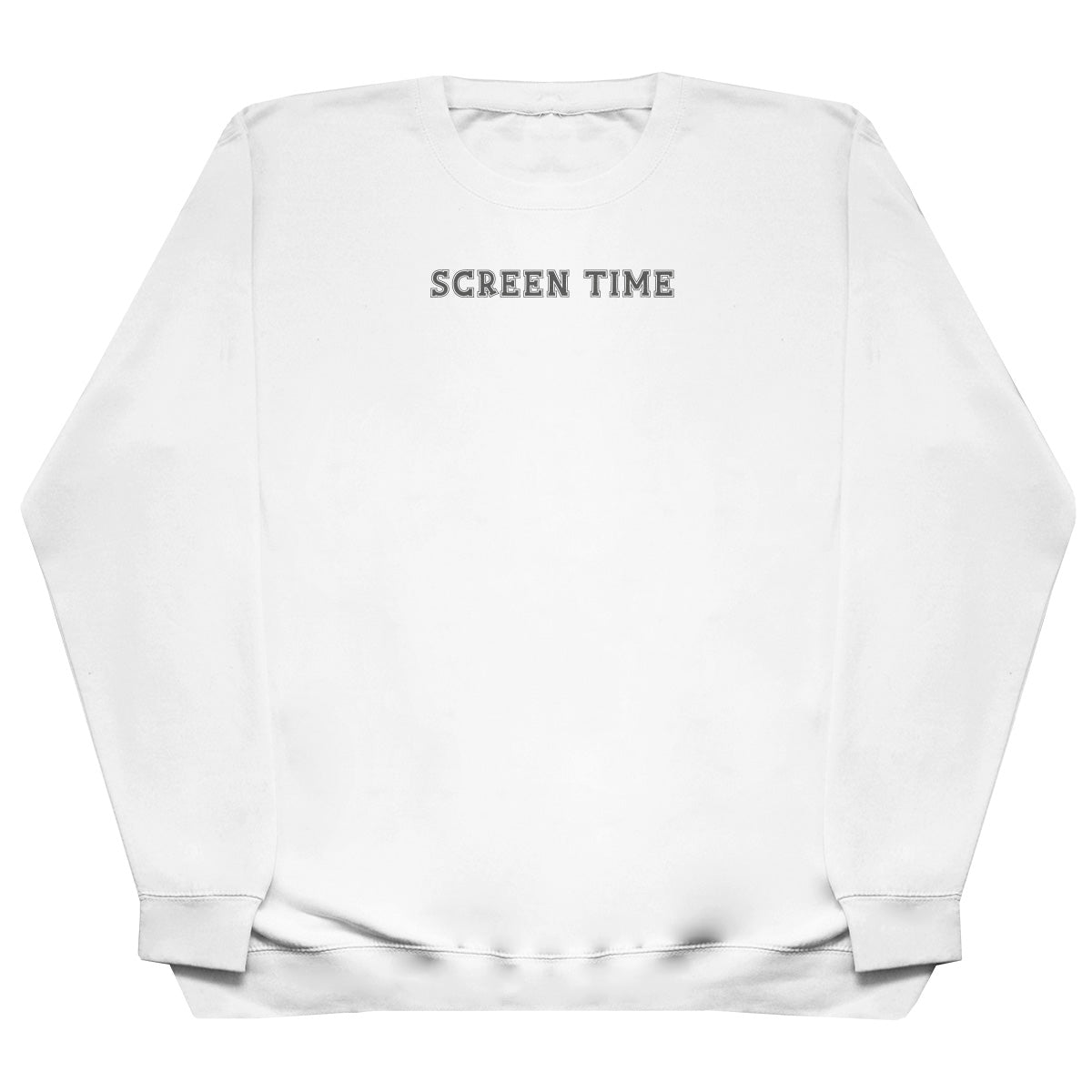 Screen Time - Huge Oversized Comfy Original Sweater