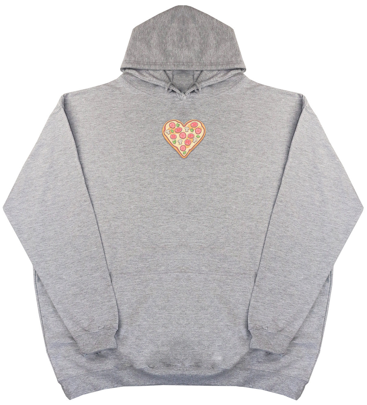 Pizza Heart - Huge Oversized Comfy Original Hoody