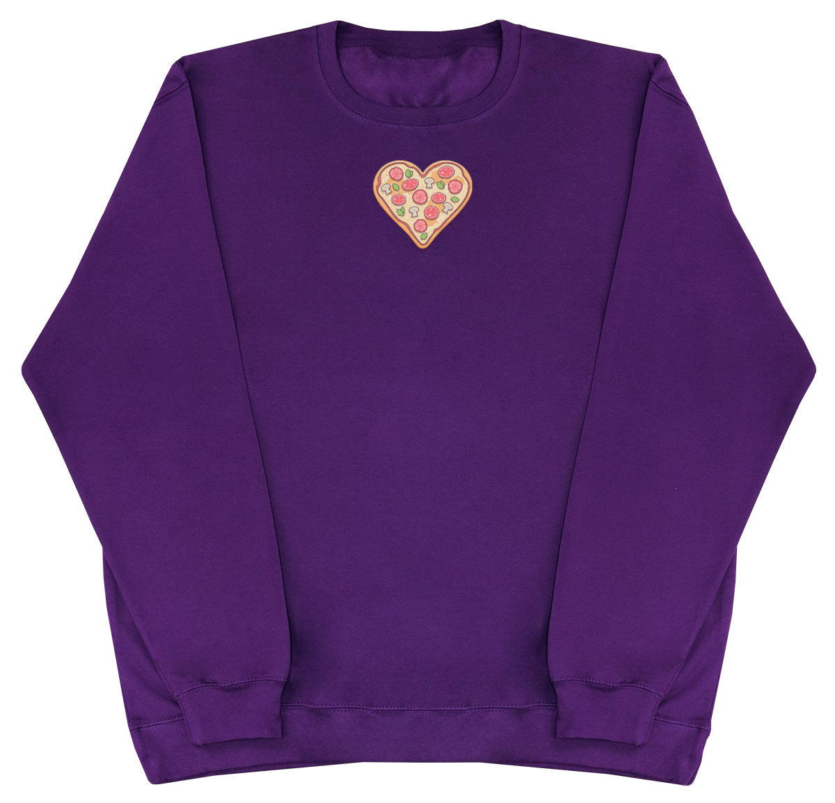 Pizza Heart - Huge Oversized Comfy Original Sweater