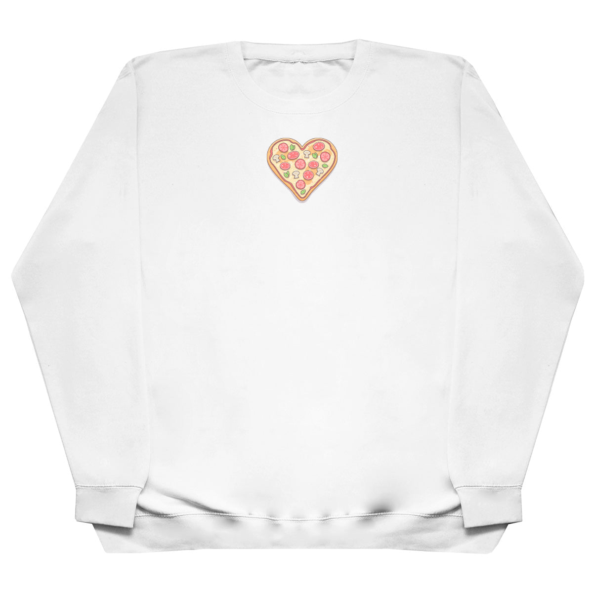 Pizza Heart - Kids Oversized Comfy Sweater