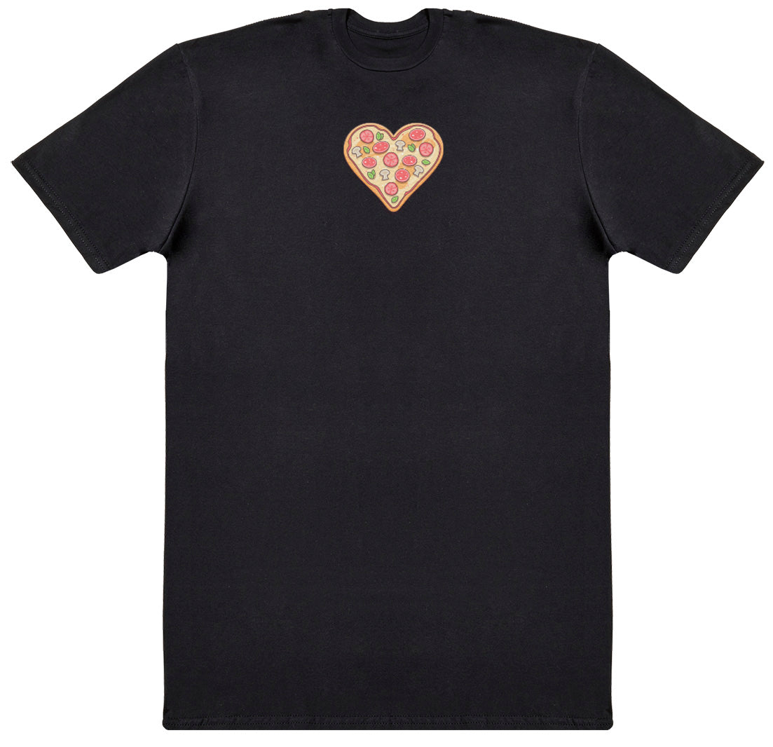 Pizza Heart - New Style Huge Comfy T-Shirt