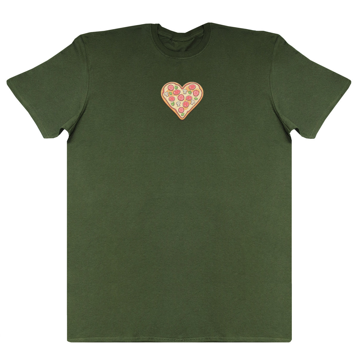 Pizza Heart - New Style Huge Comfy T-Shirt