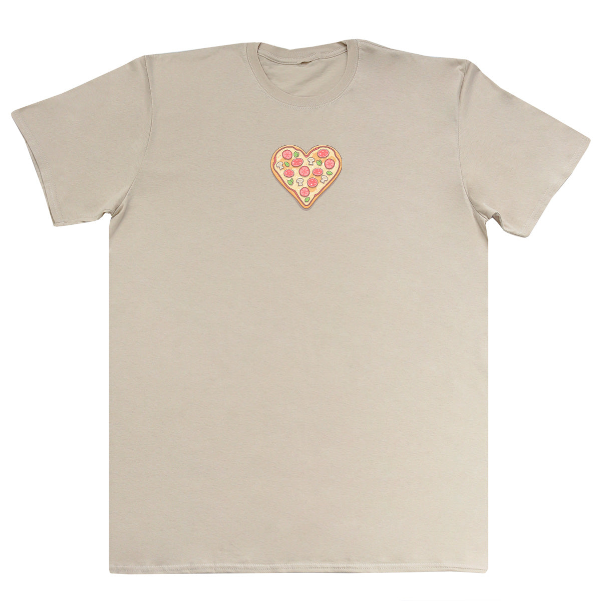 Pizza Heart - Huge Oversized Comfy Original T-Shirt