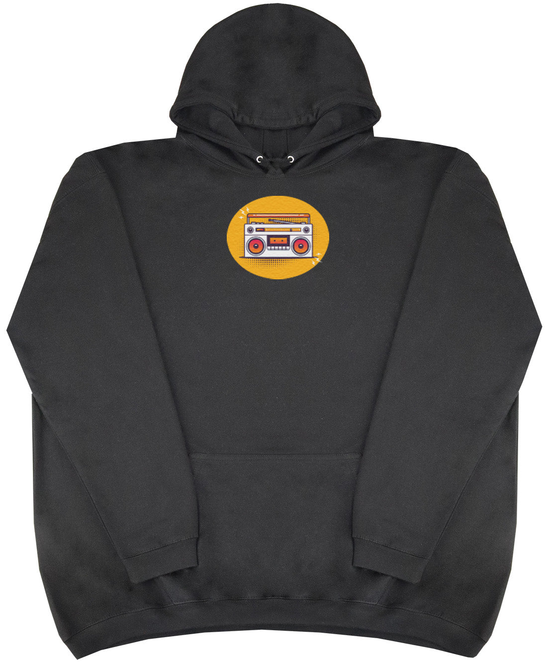 Orange Cassette - Huge Oversized Comfy Original Hoody