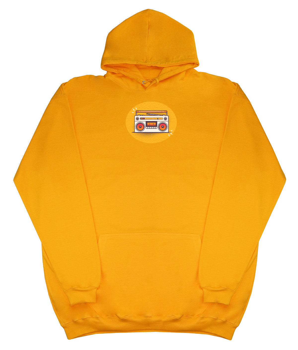 Orange Cassette - Kids Oversized Comfy Original Hoody