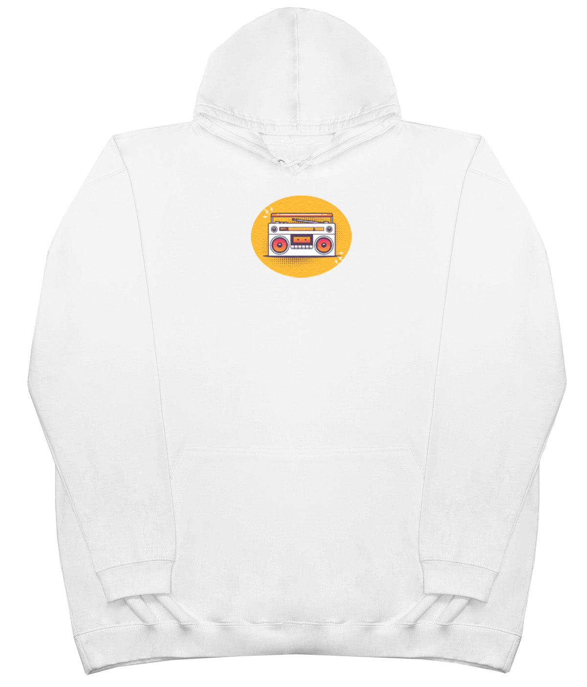 Orange Cassette - Kids Oversized Comfy Original Hoody