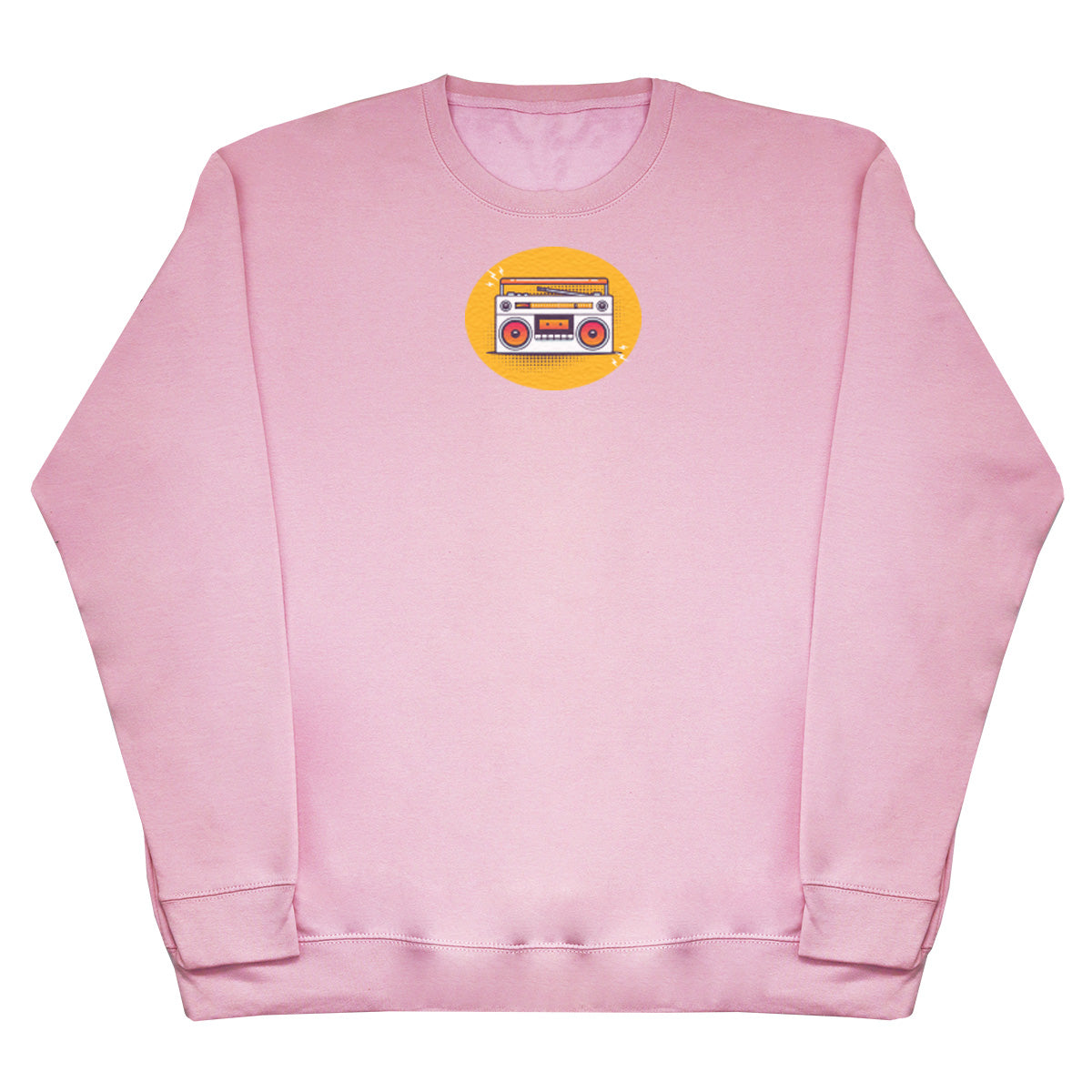 Orange Cassette - Kids Oversized Comfy Sweater