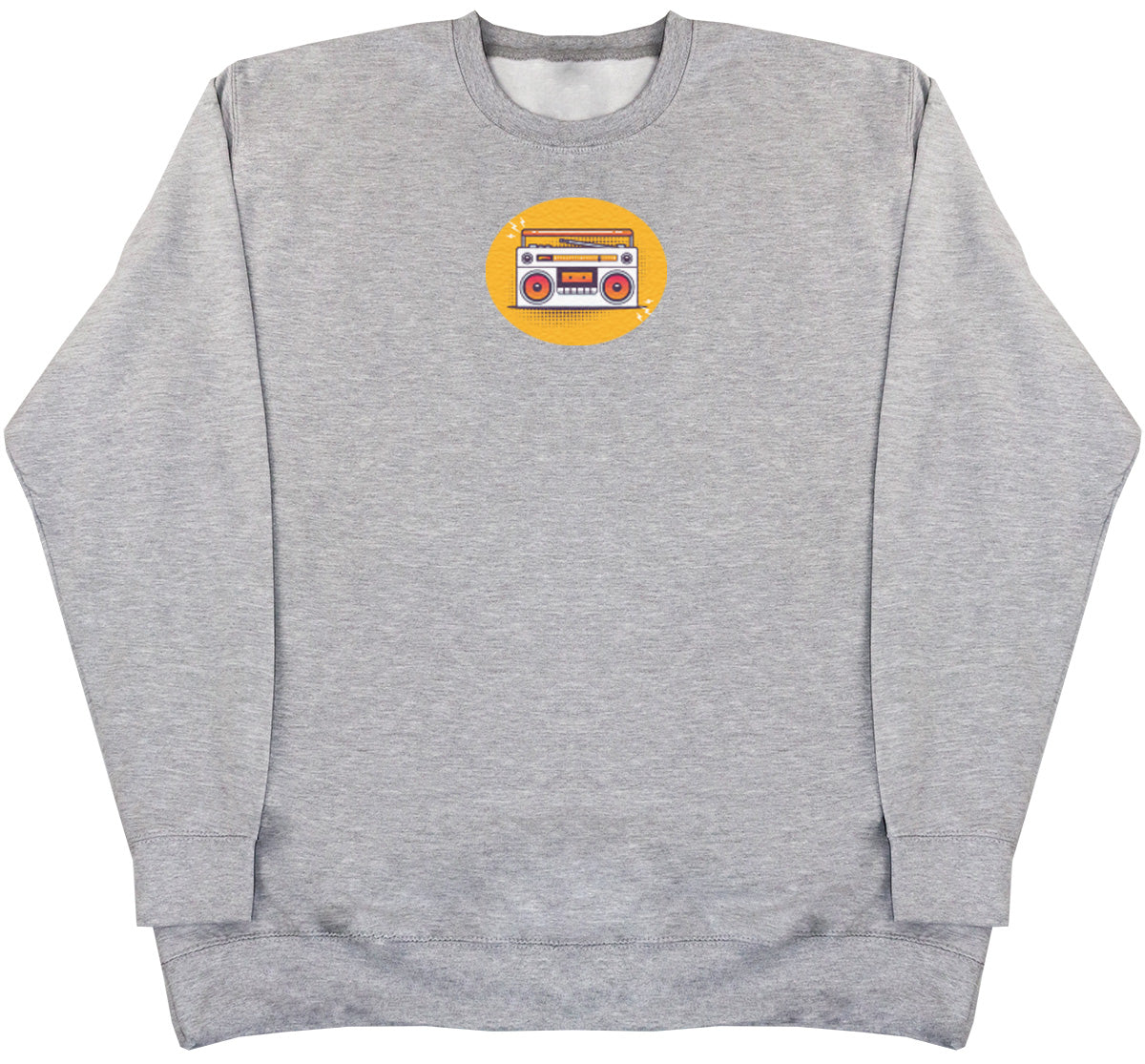 Orange Cassette - Huge Oversized Comfy Original Sweater