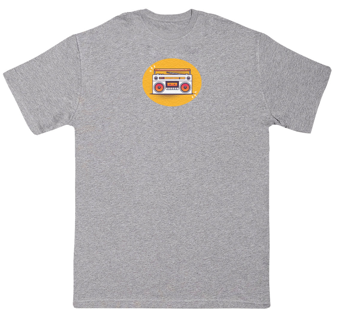 Orange Cassette - New Style Huge Comfy T-Shirt