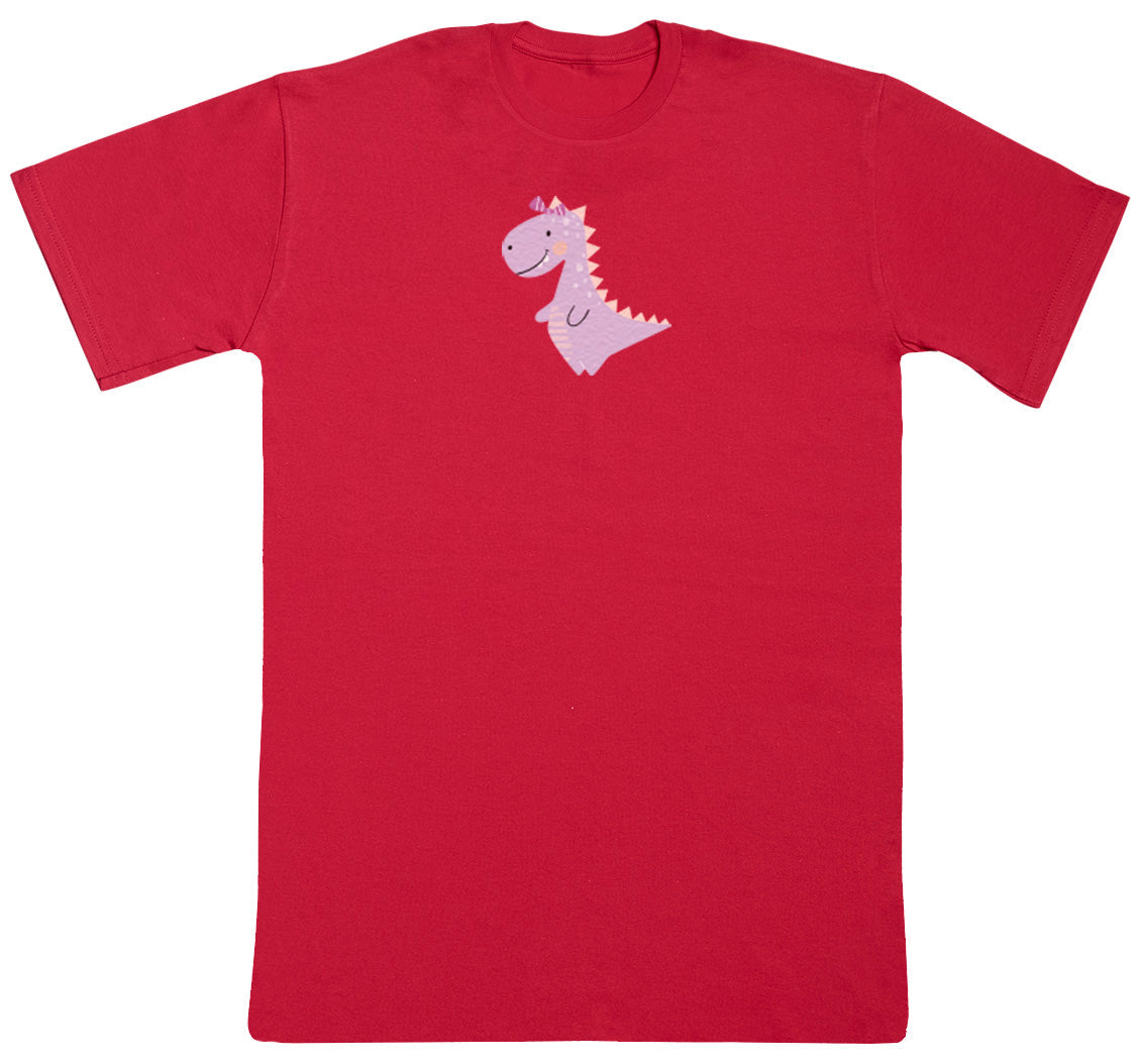 Pink Dino - New Style Huge Comfy T-Shirt